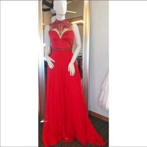 Sequin gown Sherri Hill